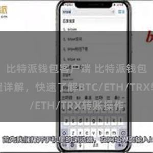 比特派钱包客户端 比特派钱包转账教程详解，快速了解BTC/ETH/TRX转账操作