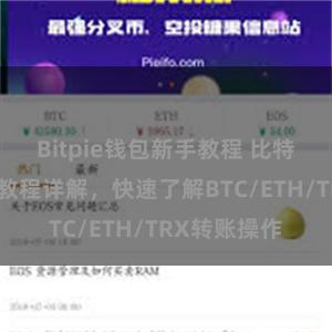 Bitpie钱包新手教程 比特派钱包转账教程详解，快速了解BTC/ETH/TRX转账操作