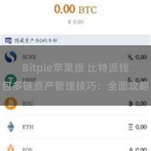 Bitpie苹果版 比特派钱包多链资产管理技巧：全面攻略