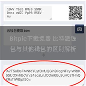 Bitpie下载免费 比特派钱包与其他钱包的区别解析