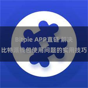 Bitpie APP直链 解决比特派钱包使用问题的实用技巧