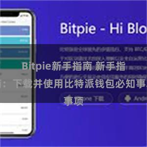 Bitpie新手指南 新手指南：下载并使用比特派钱包必知事项