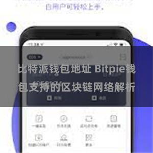 比特派钱包地址 Bitpie钱包支持的区块链网络解析