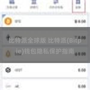 比特派全球版 比特派(Bitpie)钱包隐私保护指南