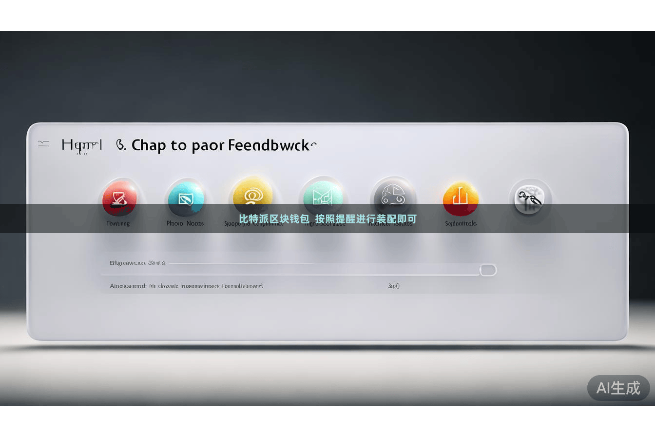 比特派区块钱包  按照提醒进行装配即可