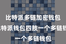 比特派多链加密钱包  比特派钱包四肢一个多链钱包